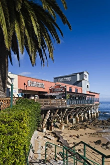 USA, California, Central Coast, Monterey, Cannery Row area, morning