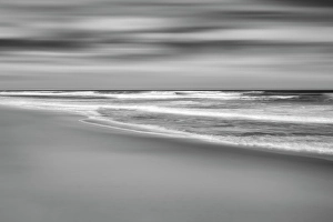 Blur Prints: USA, California, Central Coast, Lompoc. Surf Beach abstract