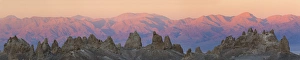 Images Dated 28th November 2014: USA, California. Composite panoramic of Trona Pinnacles
