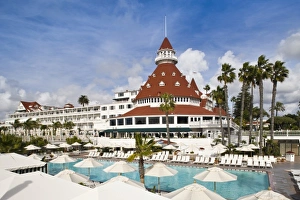 Images Dated 23rd December 2008: USA, California, Coronado. Hotel del Coronado
