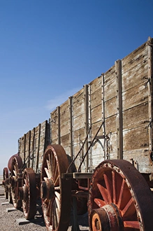 Wagon Prints: USA, California, Death Valley National Park