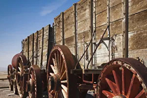 Wagon Prints: USA, California, Death Valley National Park