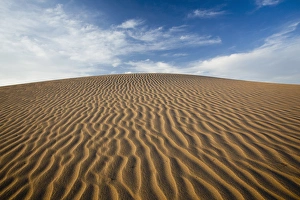 Images Dated 15th April 2011: USA, California, Death Valley National Park, Mesquite Flat Sand Dunes, late afternoon