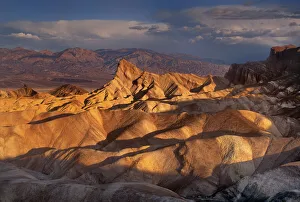 Images Dated 12th August 2020: USA, California, Death Valley National Park. Landscape of sandstone formations