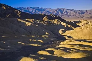 Images Dated 13th November 2007: USA, California, Death Valley National Park. View from Zabriskie Point of eroded hills