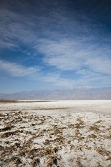 Images Dated 15th April 2011: USA, California, Death Valley National Park, Badwater, elevation 282 feet below sea level