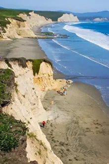 USA, California, Drakes beach at Point Reyes National Seashore