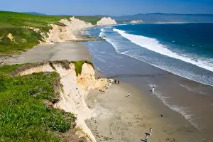 USA, California, Drakes beach at Point Reyes National Seashore