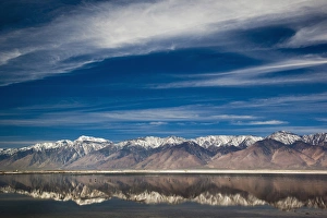 USA, California, Eastern Sierra Nevada Area, Owens Valley, Keeler, mountain landscape