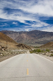 USA, California, Eastern Sierra Nevada Area, Lone Pine, landscape of the Alabama Hills