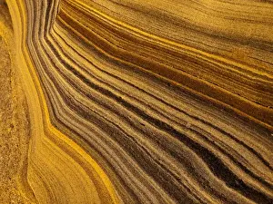 Images Dated 25th August 2009: USA, California, La Jolla, Abstract of sandstone rock