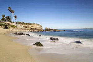 Cove Prints: USA, California, La Jolla. Quiet morning at La Jolla Cove