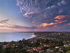 USA, California, La Jolla, View of La Jolla Shores and Scripps Pier