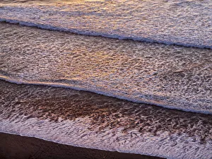 San Diego Prints: USA, California, La Jolla, Wave patterns at Blacks Beach