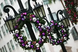 Christmas Decoration Prints: USA-California-Los Angeles-Beverly Hills: Rodeo Drive- Christmas Decorations