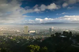 USA-California-Los Angeles-San Fernando Valley: Morning View of Universal City / NBC