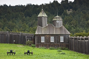 USA, California, Northern California, North Coast, Fort Ross, Fort Ross State Historic Park