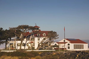 USA, California, Northern California, North Coast, Samoa, US Coastguard Station