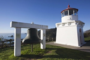Images Dated 3rd January 2011: USA, California, Northern California, North Coast, Trinidad, Trinidad Lighthouse