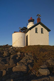 Images Dated 3rd January 2011: USA, California, Northern California, North Coast, Crescent City, Battery Point Lighthouse
