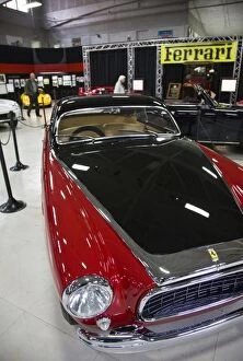 Cars Gallery: USA, California, San Diego. Balboa Park, San Diego Automotive Museum, vintage Ferrari exhibit