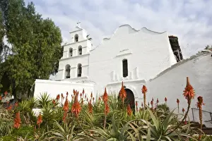 USA, California, San Diego. Mission San Diego de Alcala