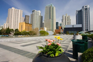 USA, California, San Francisco. Yerba Buena Gardens