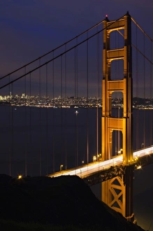 USA, California, San Francisco, Golden Gate National Recreation Area, Golden Gate Bridge