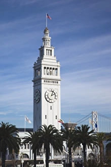 City View Prints: USA, California, San Francisco, Embarcadero, Ferry Building, exterior