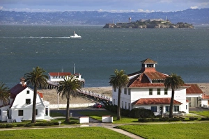 Alcatraz Prints: USA, California, San Francisco, The Presidio, Golden Gate National Recreation Area