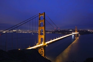 Golden Gate Prints: USA, California, San Francisco, Golden Gate National Recreation Area, Golden Gate Bridge