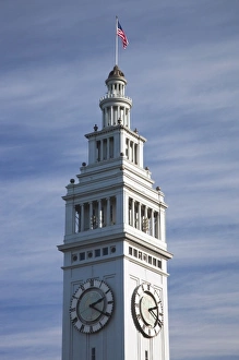 City View Prints: USA, California, San Francisco, Embarcadero, Ferry Building, exterior