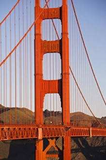 USA, California, San Francisco, Presidio, Golden Gate National Recreation Area, elevated