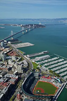 USA, California, San Francisco - AT&T Park / Giants Ballpark (home of San Francisco