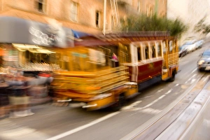 Images Dated 16th October 2005: USA, California, San Francisco, Cable cars
