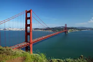 Icon Prints: USA, California, San Francisco - Golden Gate Bridge, San Francisco Bay