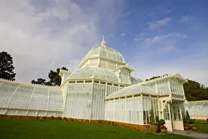 USA, California, San Francisco, San Francisco Conservatory of Flowers in Golden Gate Park