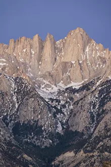 USA, California, Sierra Nevada Mountains. Sunrise on Mt. Whitney