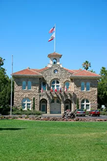 USA, California, Sonoma, historic City Hall