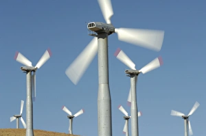 Images Dated 31st December 2005: USA, California, Wind Farm, Wind Power, Tehachapi