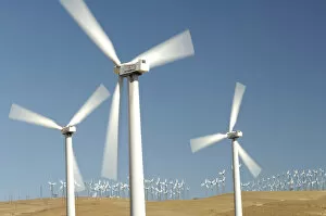 Images Dated 31st December 2005: USA, California, Wind Farm, Wind Power, Tehachapi