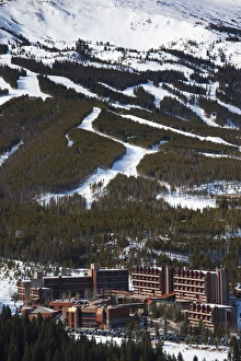 Images Dated 26th December 2011: USA, Colorado, Breckenridge, elevated town view from Mount Baldy