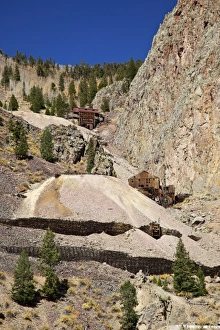 Images Dated 1st October 2009: USA, Colorado, Creede, Bachelor Historic Tour, Commodore Mine