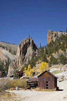 Elevation Prints: USA, Colorado, Creede, Bachelor Historic Tour, Amethyst Mine
