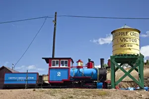 High Elevation Prints: USA, Colorado, Cripple Creek, Cripple Creek & Victor Narrow Gauge Railroad
