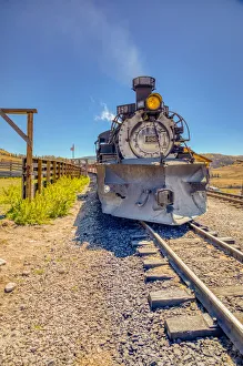 Railroad Prints: USA, Colorado. Cumbres and Toltec Scenic Railroad train