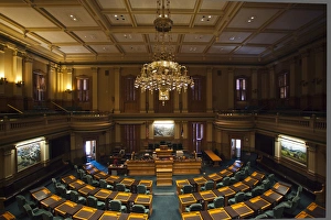 Images Dated 15th December 2011: USA, Colorado, Denver, Colorado State Capitol, interior of the House of Representatives