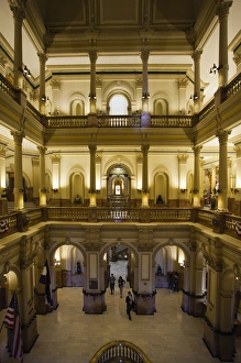 Images Dated 15th December 2011: USA, Colorado, Denver, Colorado State Capitol, interior