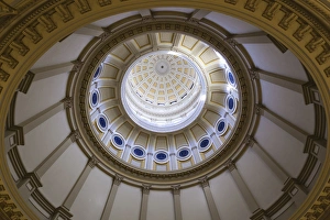 USA, Colorado, Denver, Colorado State Capitol, rotunda interior