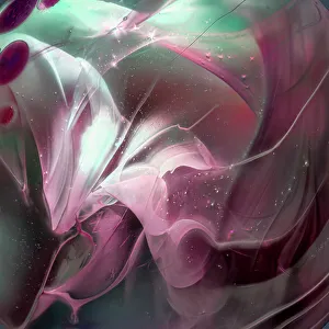 Images Dated 23rd January 2023: USA, Colorado, Fort Collins. Borosilicate marble close-up